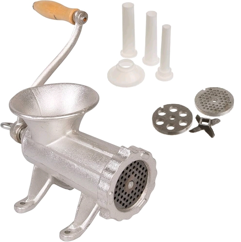 New in Box CUCINA PRO Heavy Duty Cast Iron Table-Mount Meat / Sausage Grinder 265-12 (Does Not Include Table Clamp), Retails $49.95!