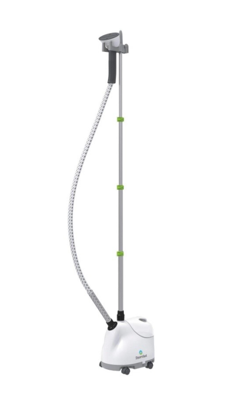 As-New Steamfast SF-407 Fabric Steamer with 53&rdquo; cool-touch fabric hose - Retails for $138.54!