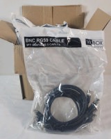 10-Packs New Male - Male BNC RG59 Cable , 3-Foot Each . 10 Packs , 5 Cables Per Pack - 50 Cables Total