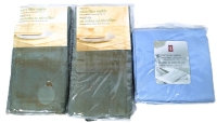12 New 18" &times; 18" Cloth Dinner Napkins : 8&times; Microfibre Napkins & 4&times; 100% Cotton Superior Softness Napkins