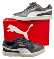 Size 4C Junior PUMA Rubino Shuffle GS 375688-03 Black Sneakers