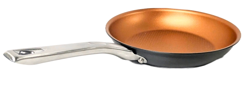 New AYESHA Home Collection Hard-Anodized Aluminum Nonstick Cookware : 10" Skillet, For All Cooktops