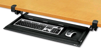 As New - Fellowes DeskReady Keyboard Drawer . 33 &frac34; wide space required . Open Box, Complete