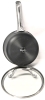 New AYESHA Home Collection Hard-Anodized Aluminum Nonstick Cookware : 1.9L Covered Saucepan, For All Cooktops - 3