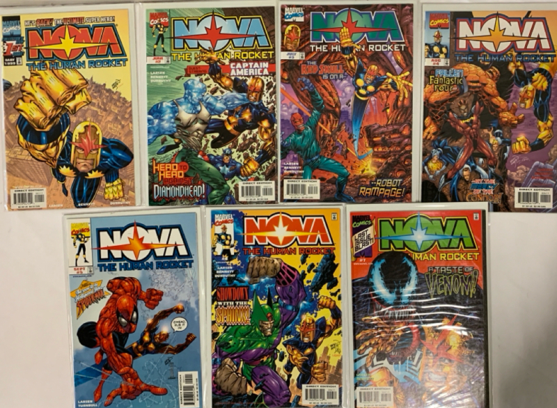 Marvel Comics 1999 | NOVA | #1-#7 Complete Run | Very Good or Higher Ungraded Condition
