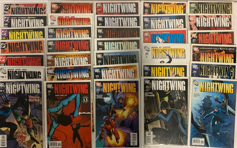 DC Comics 2005-08 | NIGHTWING | #104-#141 NOT a Consecutive Run - 33 Issues | Very Good or Higher Ungraded Condition