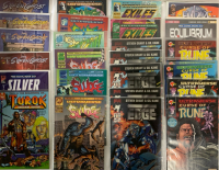 Comics Lot | 26 Issues | Crossgen-The Silken Ghost, Malibu- Ultraverse, The Edge and others | Very Good or Higher Ungraded Condition