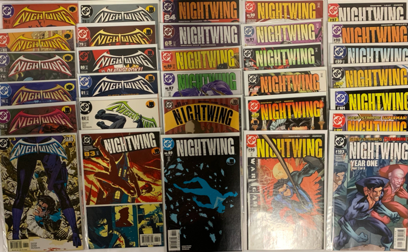 DC Comics 2002-05 | NIGHTWING | #70-#103 NOT a Consecutive Run- 31 Issues | Very Good or Higher Ungraded Condition