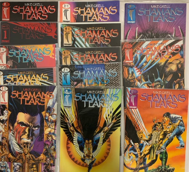 Image Comics 1993 | SHAMAN&rsquo;S TEARS | #0, #1-7, #9-12 | Missing #8 for Complete Run | Very Good or Higher Ungraded Condition