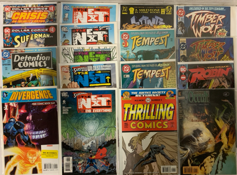 DC Comics Lot | 17 Issues | The Next, Tempest, Timber Wolf and others | Very Good or Higher Ungraded Condition
