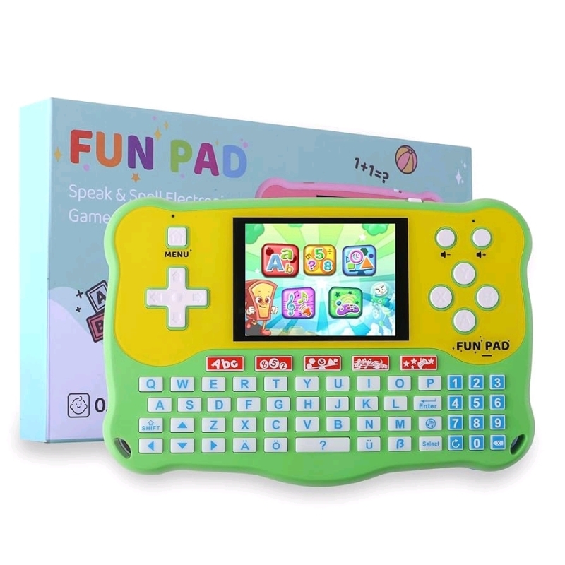 As-New in Box Kids Tablet/Baby Learning Pad with 102 Activities/Toddler Tablet with ABC/Words/Music/Math Interactive Educational Electronic Toys Gifts Handheld Game for Preschool Boys Girls Ages 3-12