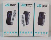 Three (3) As New J22 Bluetooth Receivers
