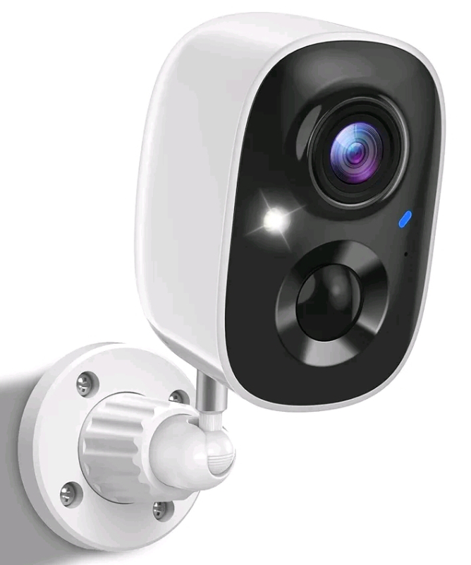 As New - Vico Home Outdoor Security Camera Wireless, Battery Powered Security Camera with 2K Color Night Vision, Outside Camera with AI Motion Detection, 2-Way Talk, IP66 Weatherproof, SD/Cloud Storage