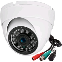 As New - Analog CCTV Camera HD 1080P 4-in-1 (TVI/AHD/CVI/960H Analog) Security Dome Camera Outdoor Metal Housing, 24 IR-LEDs True Day & Night Monitoring 3.6mm Lens .