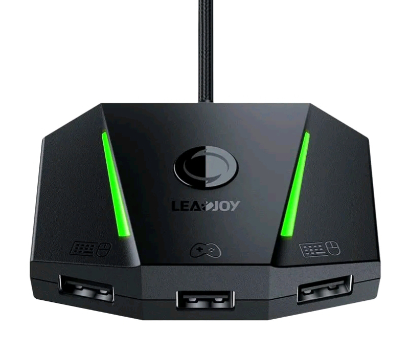 As New - leadjoy VX2 AimBox Keyboard Mouse Adapter Converter, Controller Adapter Converter for Xbox One, Xbox Series X/S, PlayStation 5, PlayStation 4 and Nintendo Switch . Amazon Return