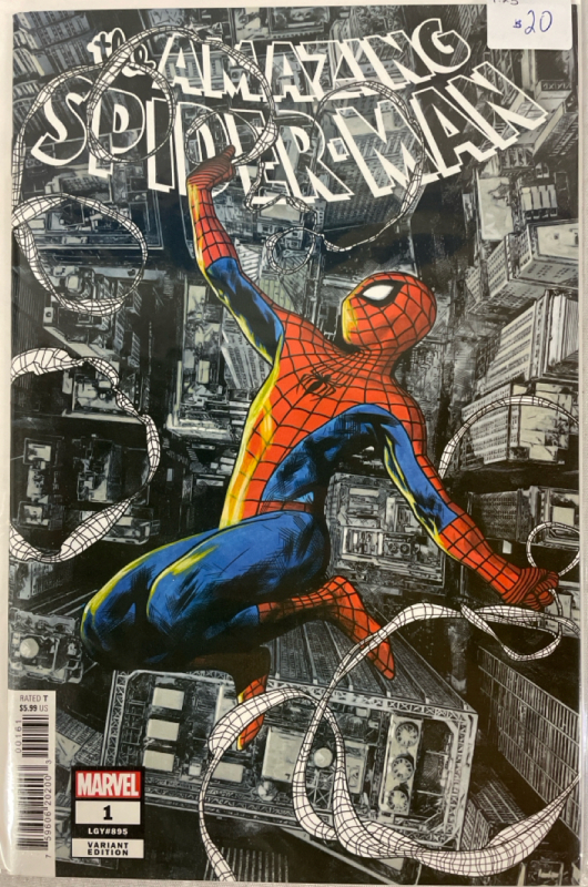 Marvel The AMAZING SPIDER-MAN Comic | #1 Variant Edition