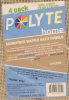4 New | POLYTE Microfiber Oversize Quick Dry Lint Free Bath Towels 60 in x 30 in | Retails $50.69 * - 3
