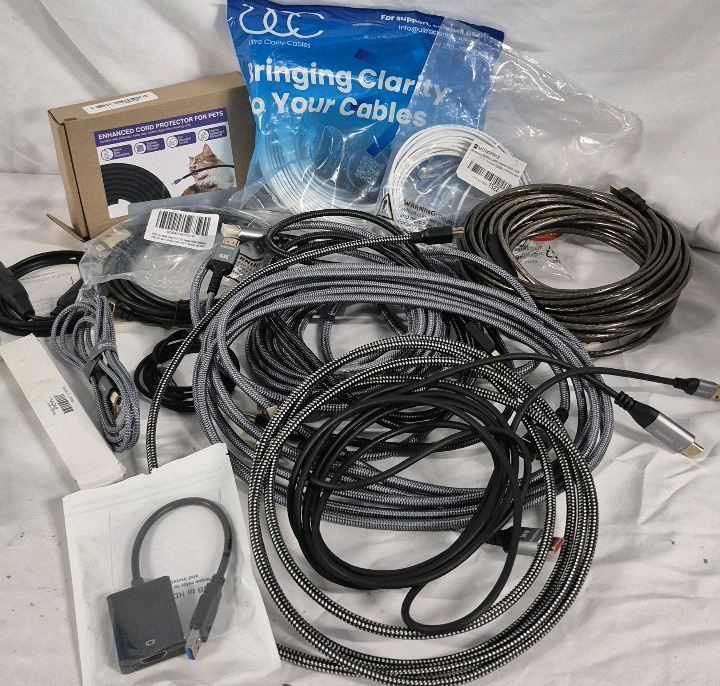15 New Cables HDMI plus so much more