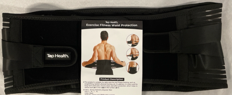 New Sz Large Exercise Fitness Waist Protection Belt