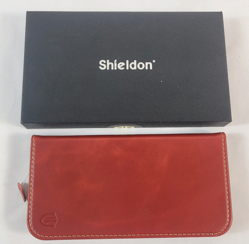New - Shieldon Leather iPhone 16 Phonecase