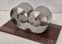Neat MCM Springtite Metal Coil Letter/Book Holder 10.5" x 6" x 5" H