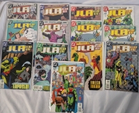 13 DC Justice League of America Year One Comics. Consecutive Run Issues 1-12 with duplicate 7.