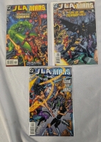 3 DC Justice League of America Vs Titans Comics. Complete Run.