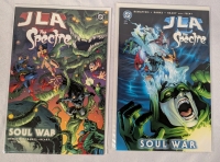 2 Vintage DC Justice League of America: The Spectre: Soul War Comics. Complete Run #1 and #2
