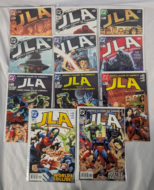 11 DC Justice League of America Comics. Consecutive Run 101-111