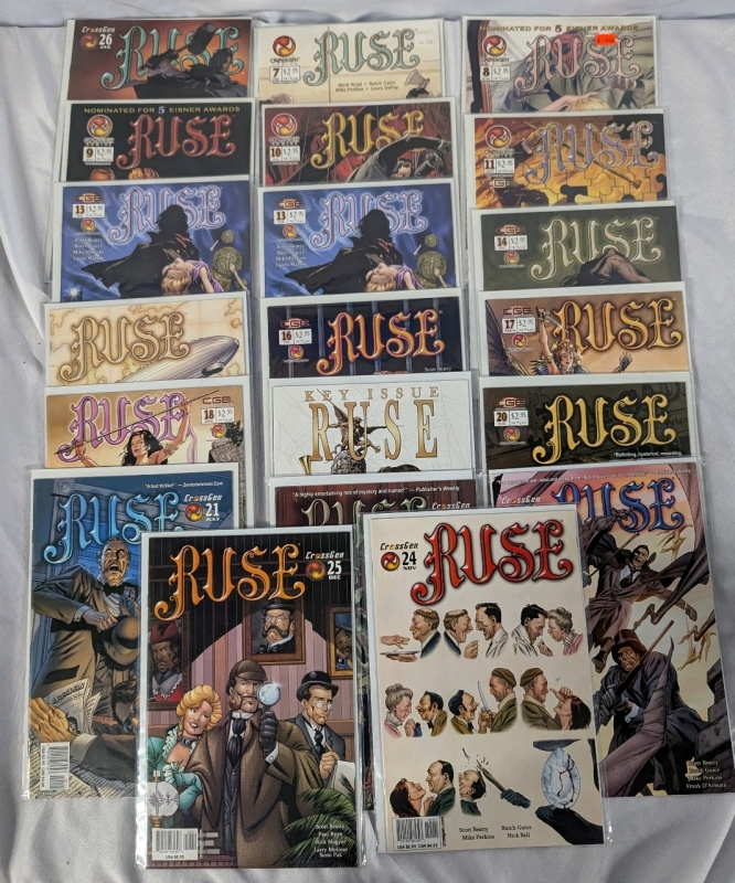 20 CrossGen Ruse Comics. Between Issues 7-26. Duplicate #13