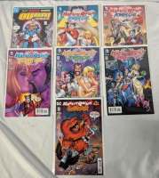 7 DC Harley Quinn and Powergirl Comics. Various Series.