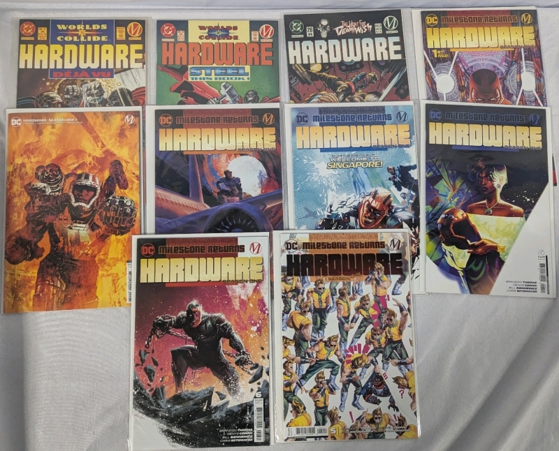 10 DC Milestone Hardware Comics.