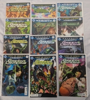 12 DC Green Lanterns Rebirth Comics. Continuous Run - Issues 13-24