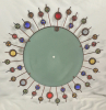 Beautiful Colourful Decorative Wall Mirror 23.5" Diameter - 4