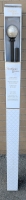 New Sheffield Home Adjustable Curtain Rod. 66" - 120" - Beige Fossil Stone Pattern