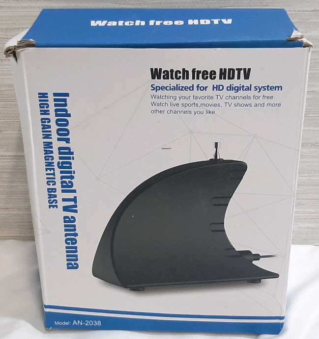 As New Indoor Digital TV Antenna w/ High Magnetic Base