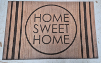 New StyleWell Sweet Modern Home 23" x 35" Recycled Rubber Outdoor Doormat - Heavy