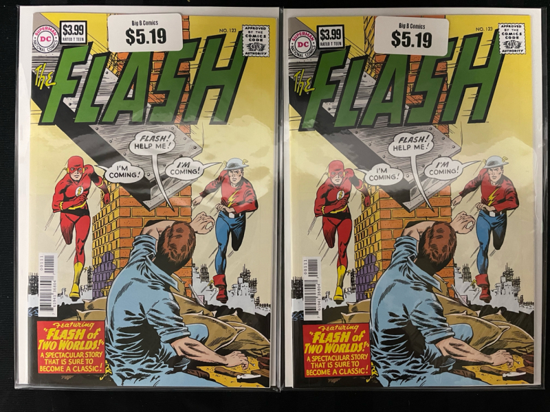 2 DC The Flash Comics, Issue #123 Reprint