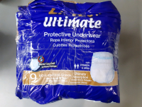 New 2 packages 9 counts each Liv Dry Protective Underwear triple extra large for men and women