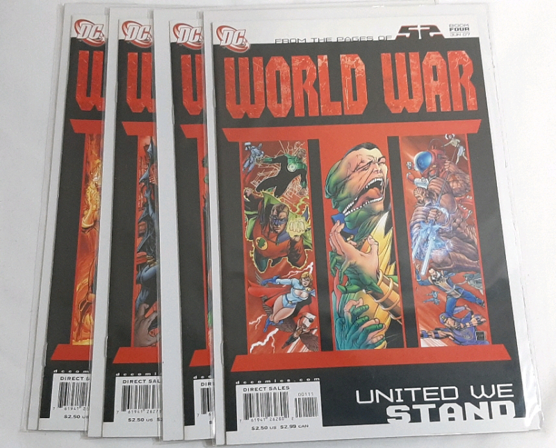 High Grade DC World War (2002) Issues #1-4 (Complete Run)