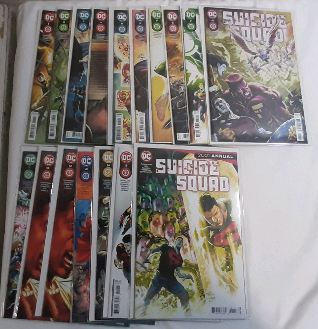 High Grade DC Suicide Squad (2021) Issues #1-15, Includes #12 Duplicate & 2021 Annual