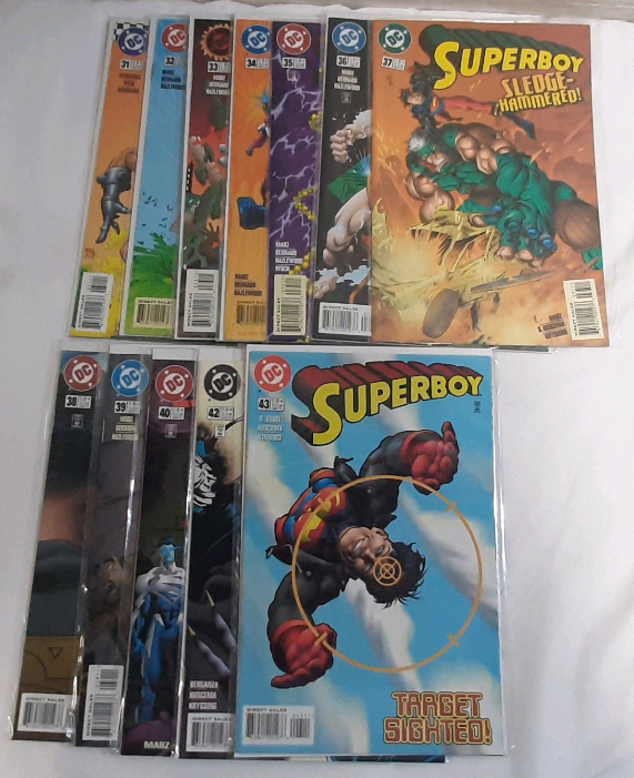 High Grade DC Superboy (1996-97) Issues #31-40, #42-43 (Incomplete Run)