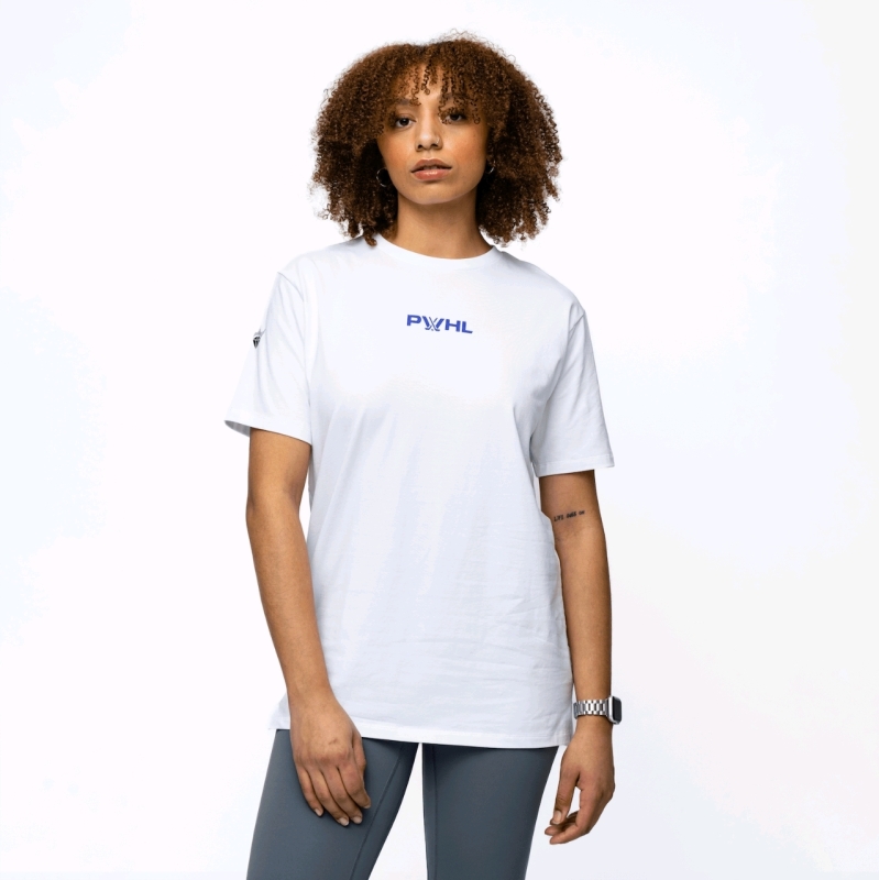 New sz Small Women's Royalty Professional Women's Hockey League PWHL T-Shirt Retails for $45