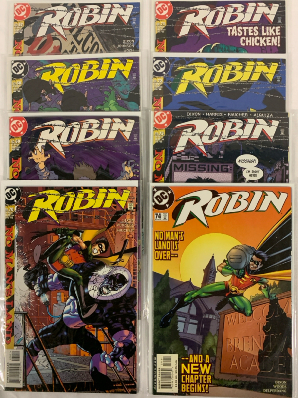 8 DC ROBIN Comics 1999-2000 | #67-74 Consecutive Run