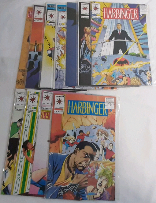 High Grade Valiant Harbinger (1992) Issues #2, #7-9, #13-19