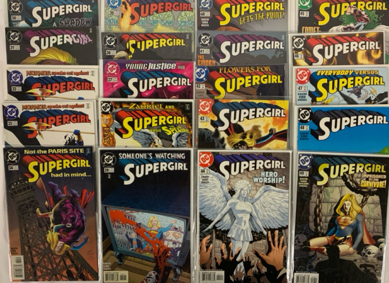 20 DC SUPERGIRL Comics 1999-2000 | #30-49 NOT a Consecutive Run