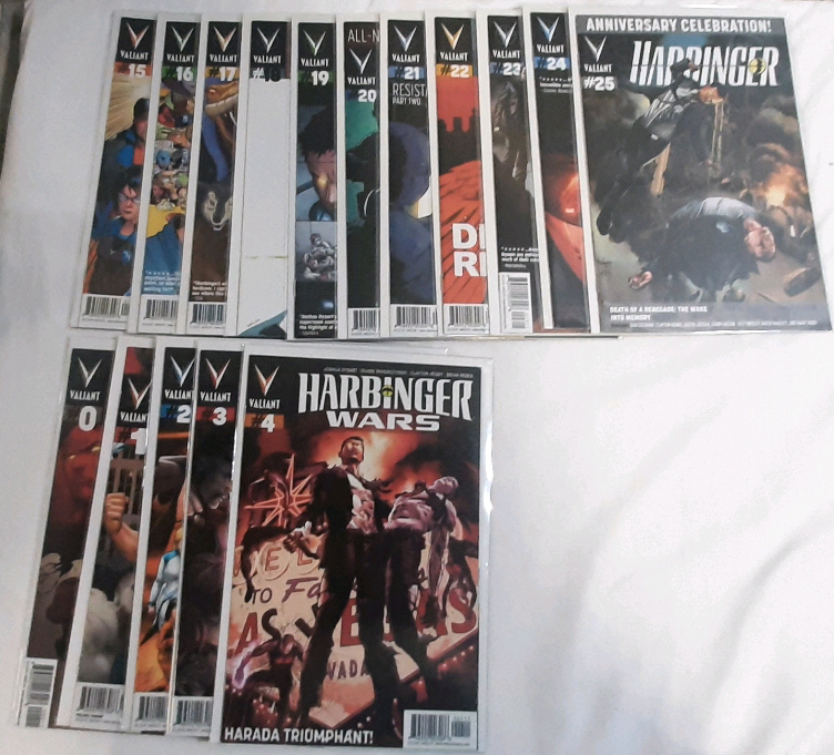 High Grade Valiant Harbinger (2012) Issues #15-25 & Harbinger Wars #0-4