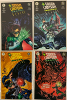 4 DC Green Lantern vs Aliens Comics | #1-4 Complete Run | All Comics and Boarded | Very Good or Higher Ungraded Condition