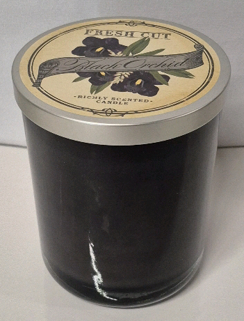 New Fresh Cut 5" Tall Black Orchid Scented Candle 441g
