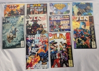10 DC Justice League of America Comics. Various Series